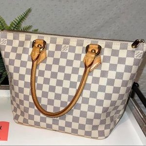 Authentic Preloved Louis Vuitton Damier Azur Saleya PM